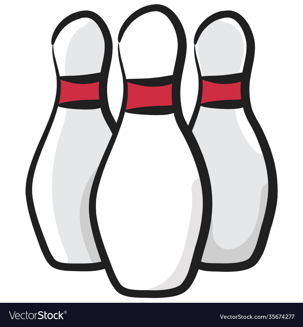 Bowling Royalty Free Vector Image - VectorStock