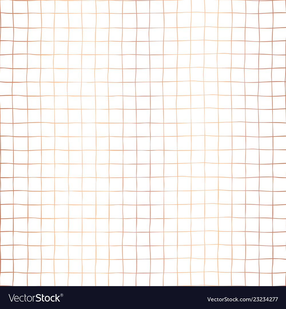 Copper foil grid squares seamless pattern