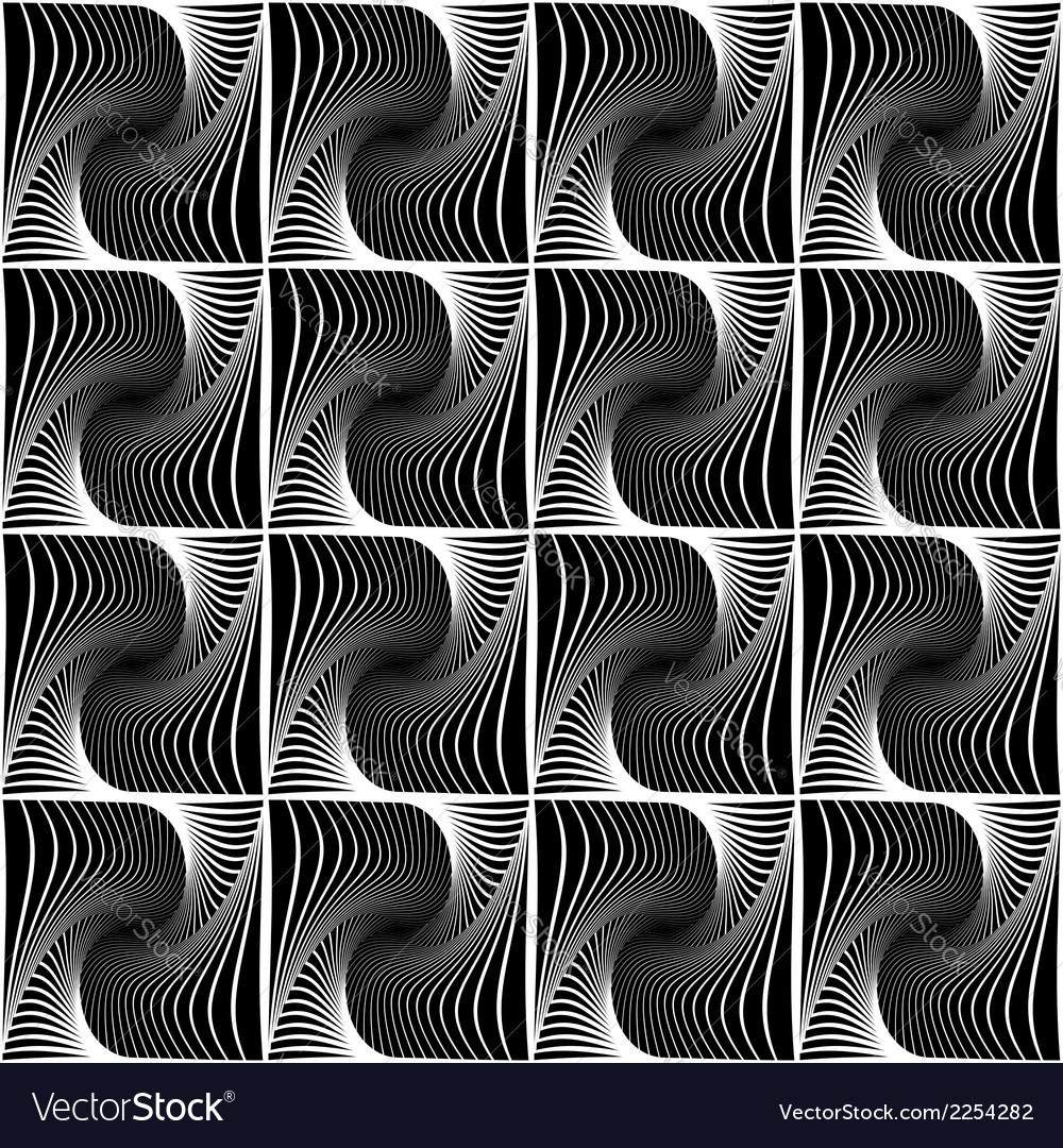 Design seamless wave geometric pattern Royalty Free Vector