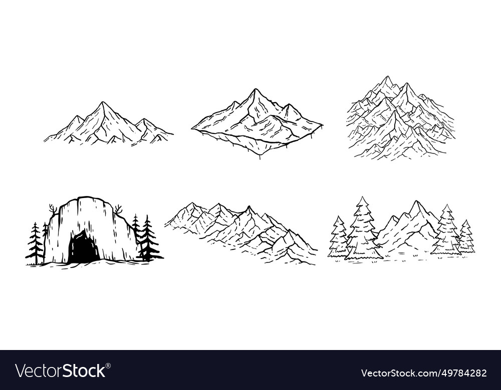 High mountain range