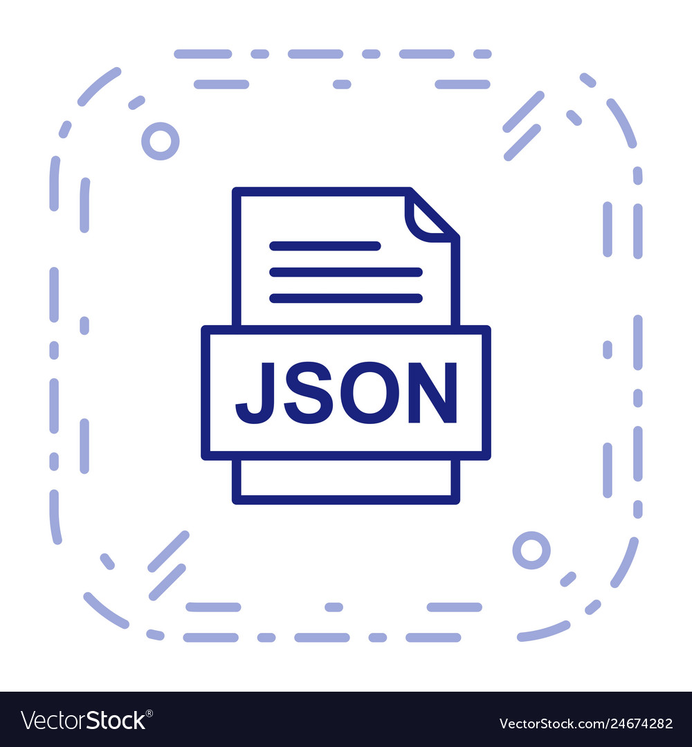 Json Datei Dokument-Symbol