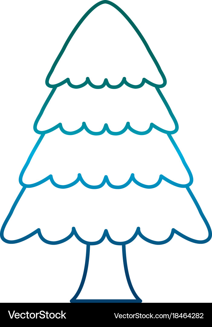 Pine tree icon Royalty Free Vector Image - VectorStock