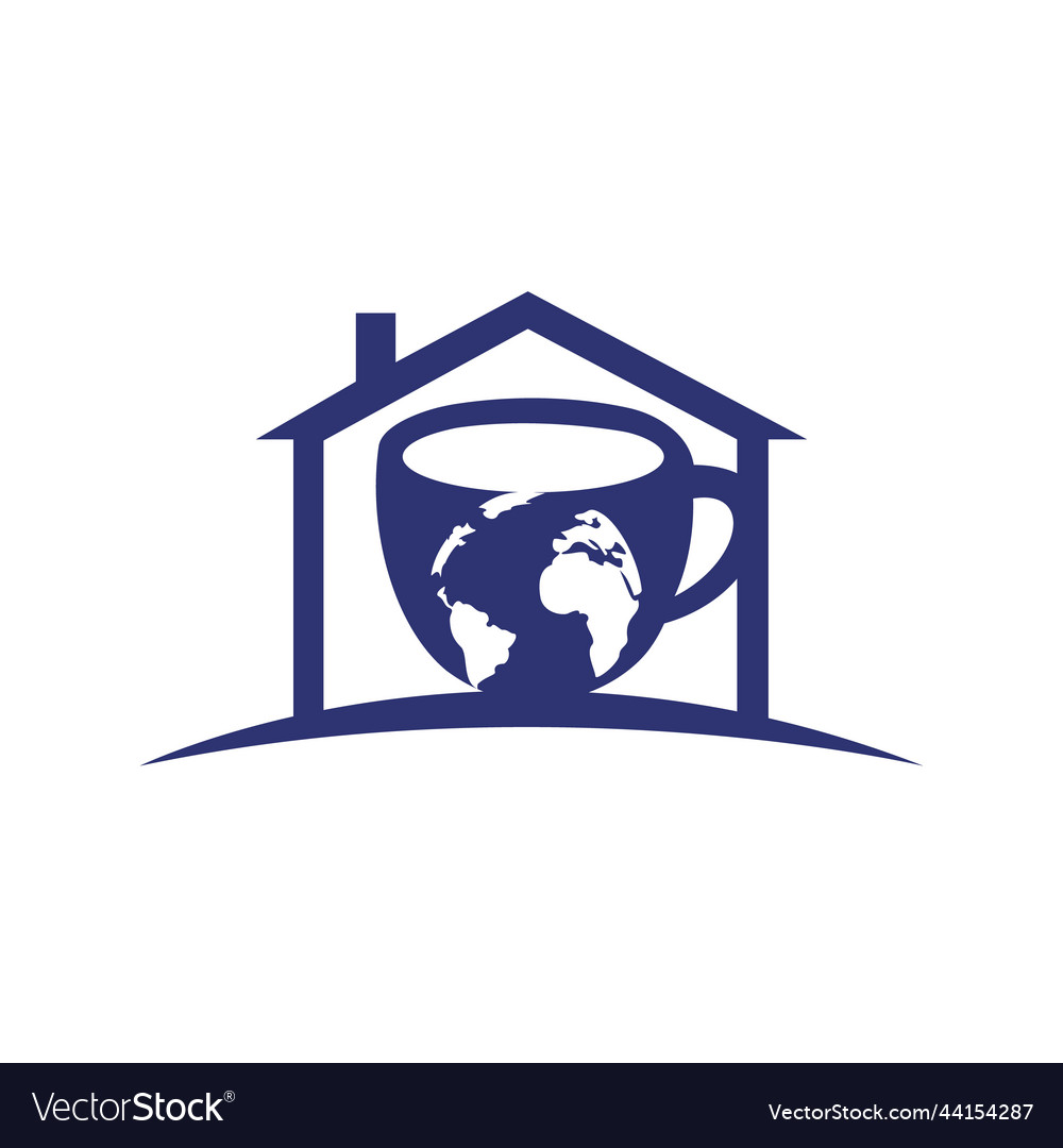creative-coffee-cup-with-globe-map-logo-design-vector-image