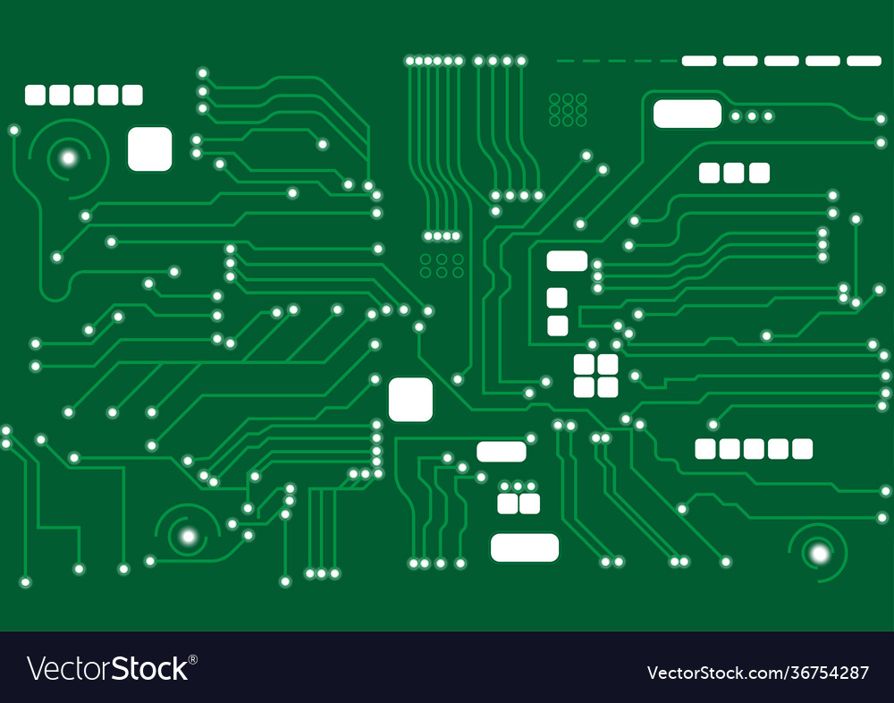 Technology line circuit mainboard computer