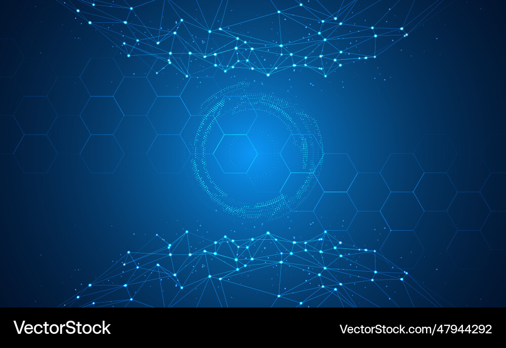 Abstract technology background Royalty Free Vector Image