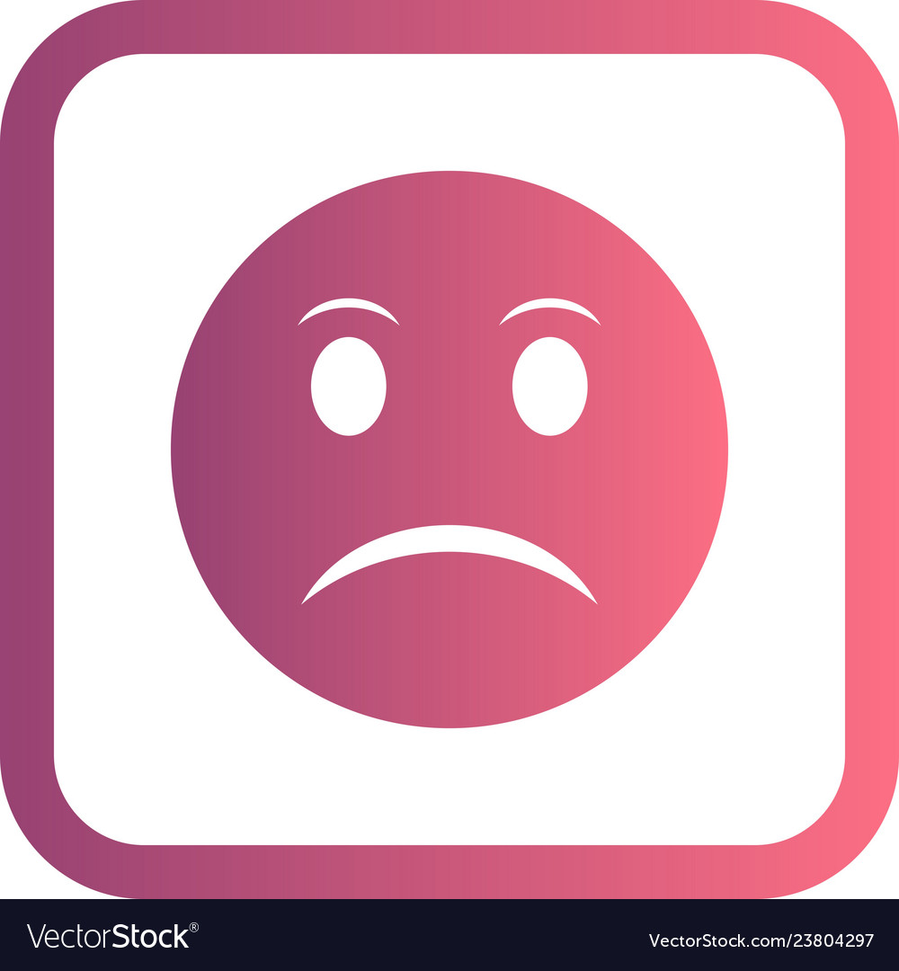 Angry Emoji Icon Royalty Free Vector Image - Vectorstock