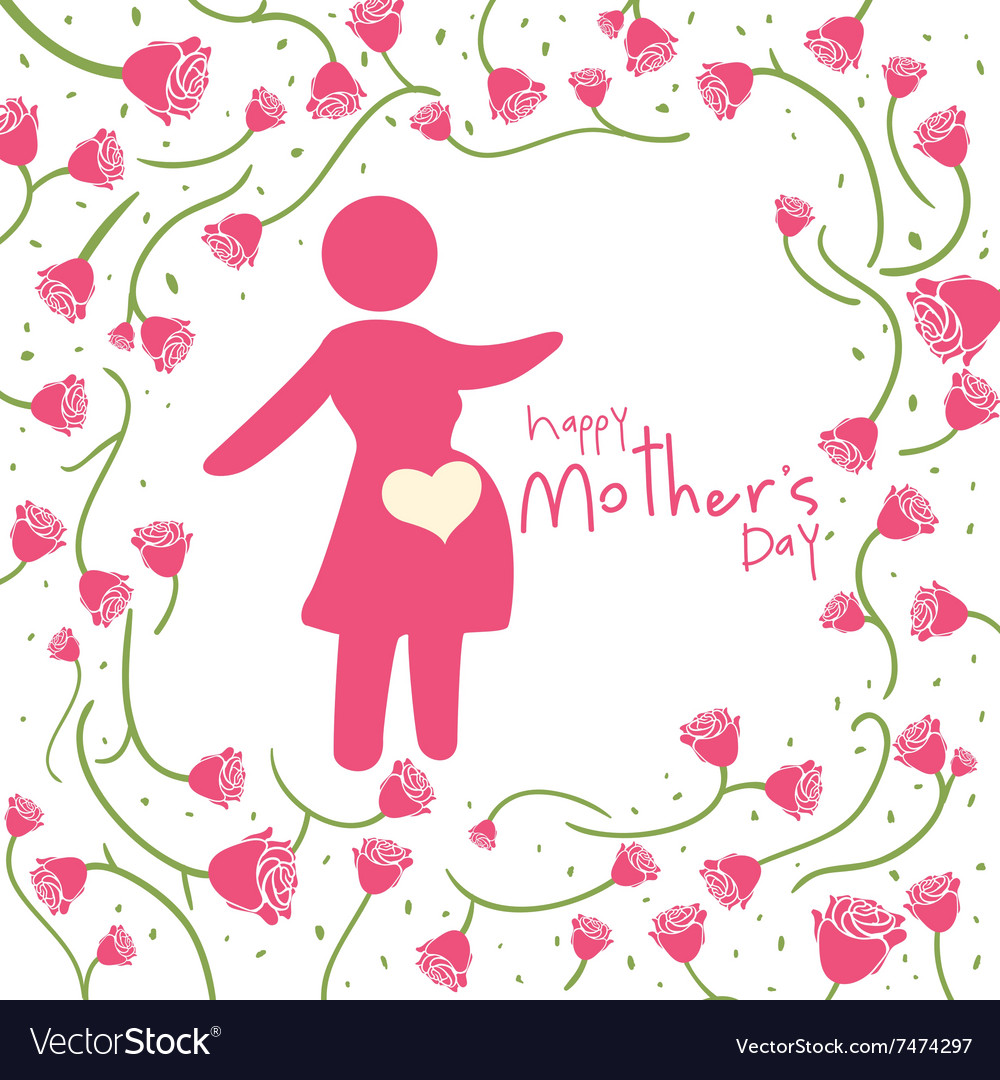 Mothers day Royalty Free Vector Image - VectorStock