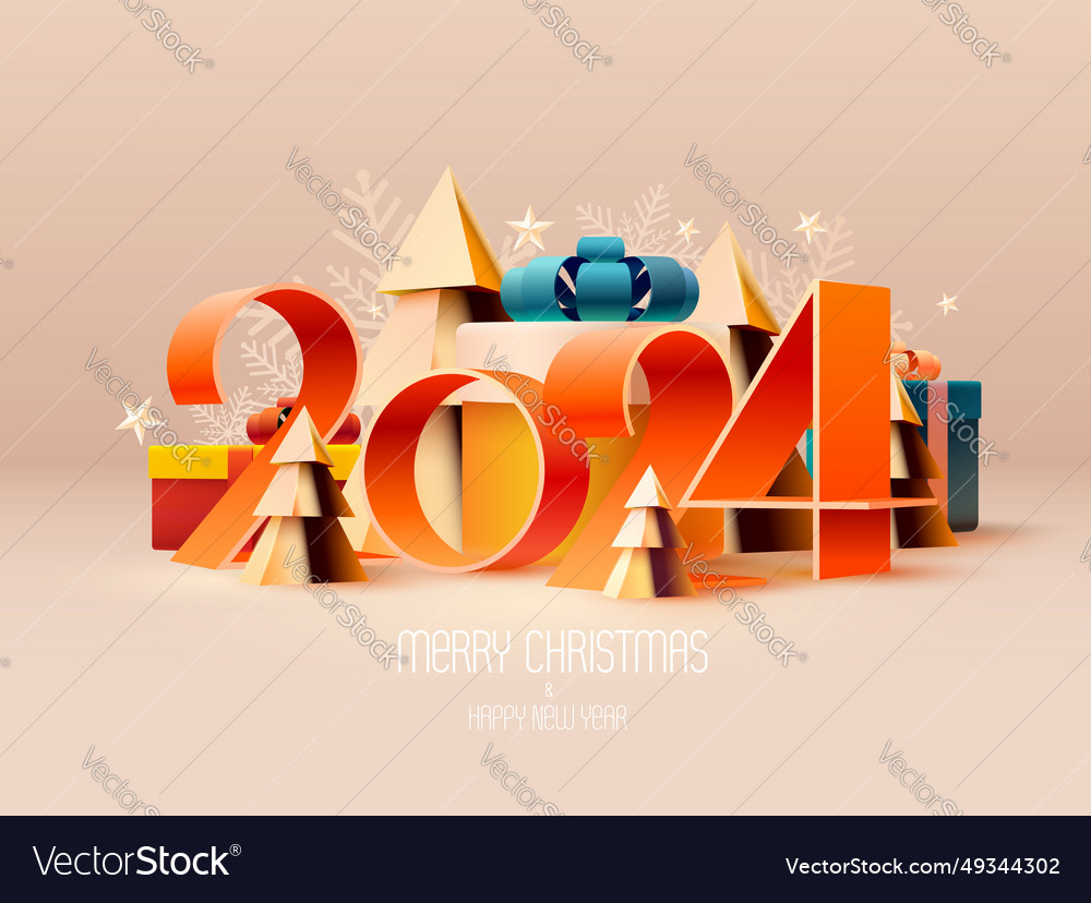 Happy new year poster 2024