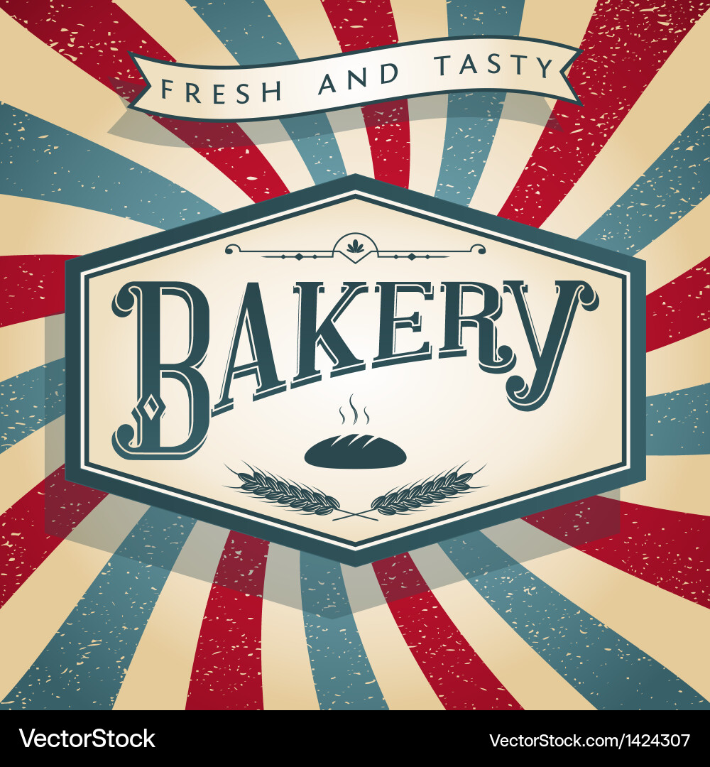 Bakery Royalty Free Vector Image - VectorStock