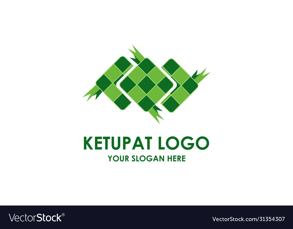 Ketupat eid al fitr ramadan graphic