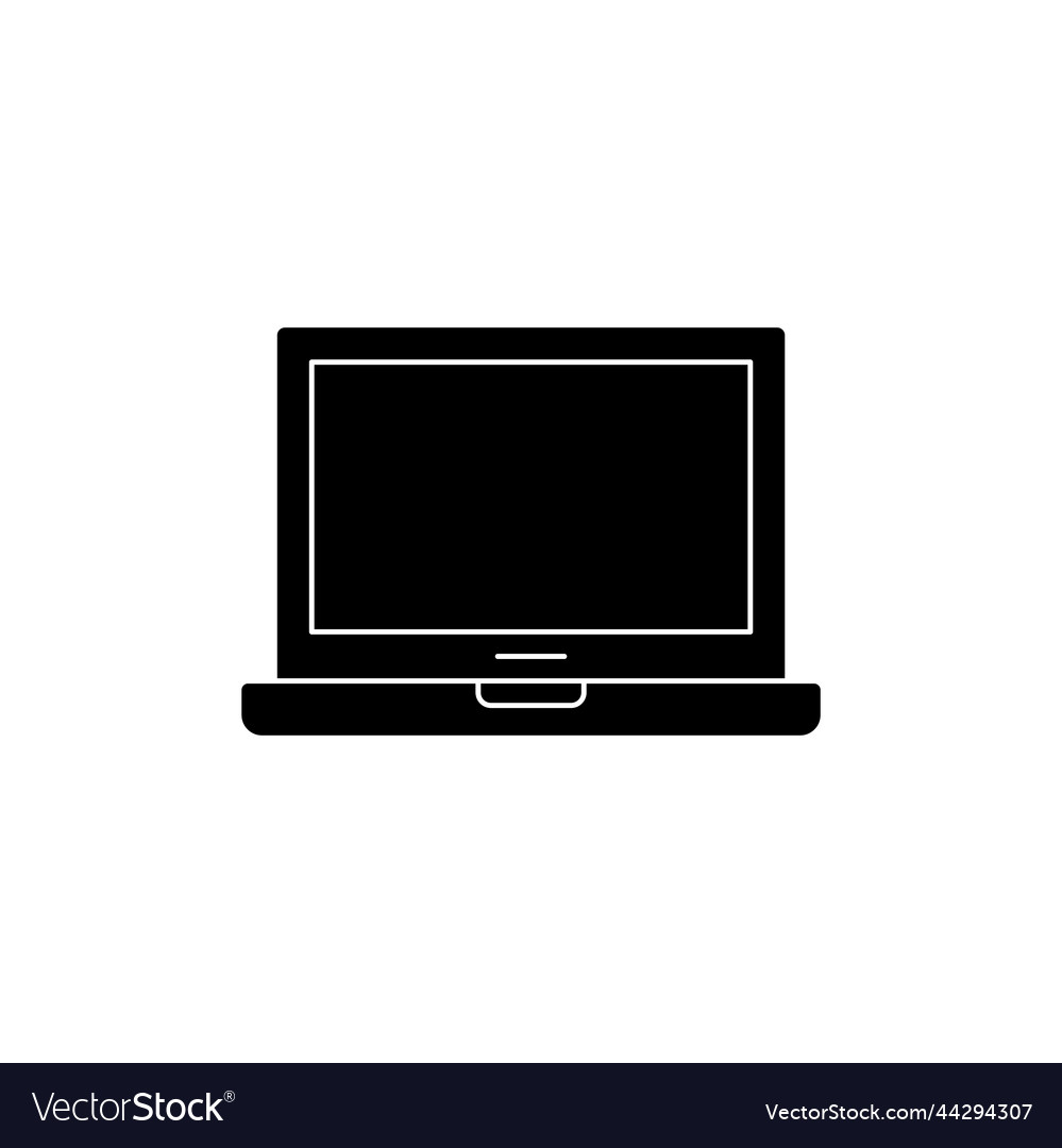 Laptop icon design template