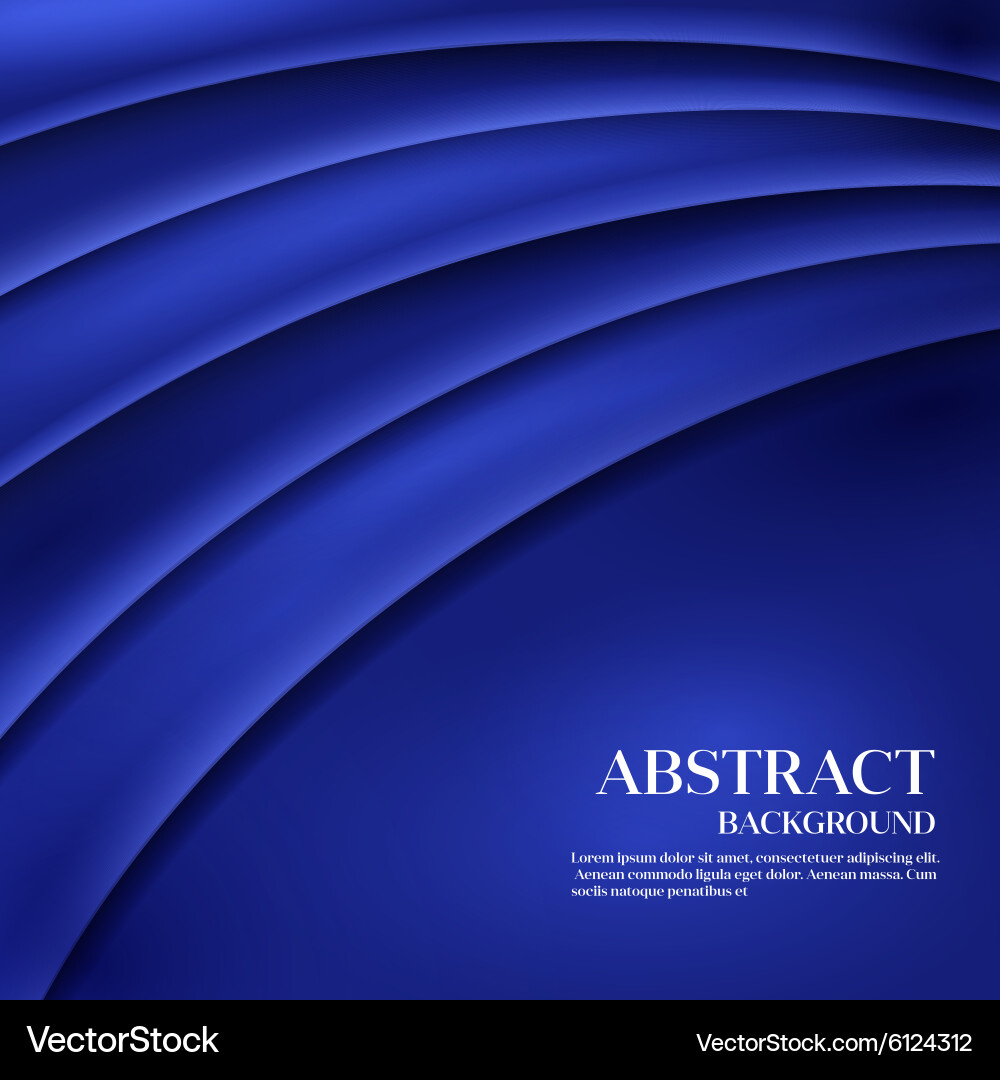 Blue template abstract background Royalty Free Vector Image