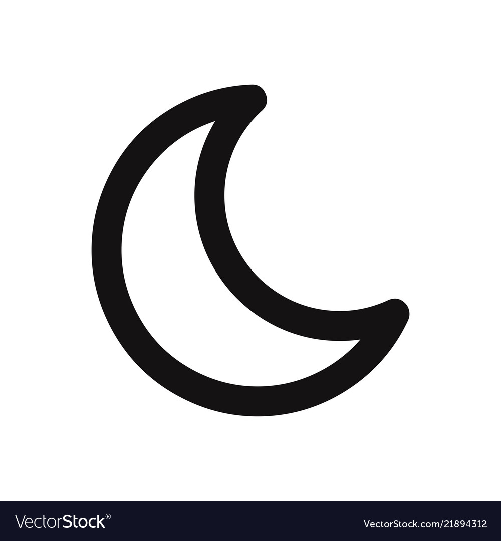 Free Moon Icon - Download in Flat Style