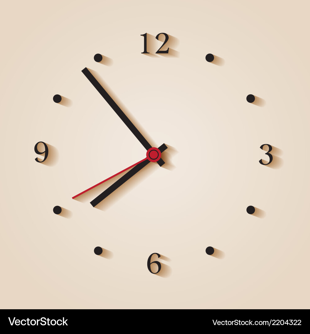 Clocks Royalty Free Vector Image - VectorStock