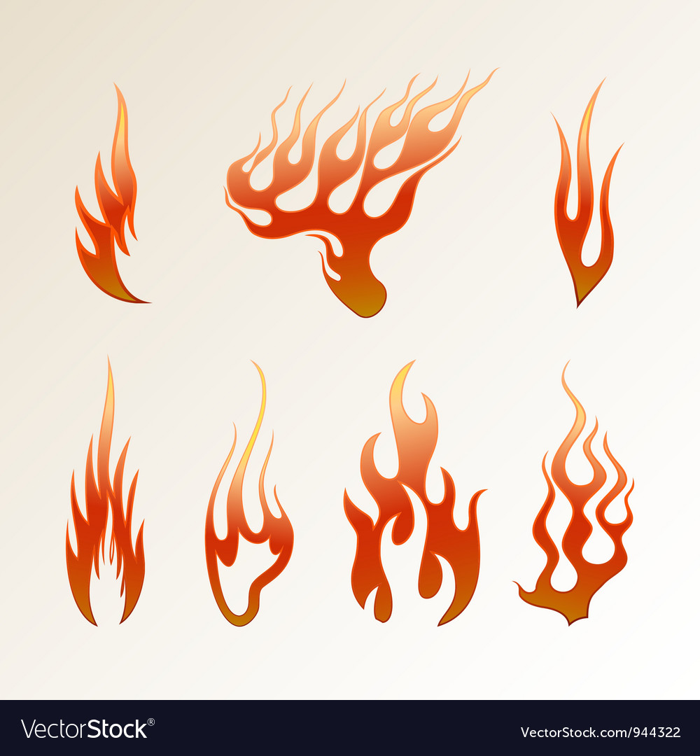 flame royalty free vector