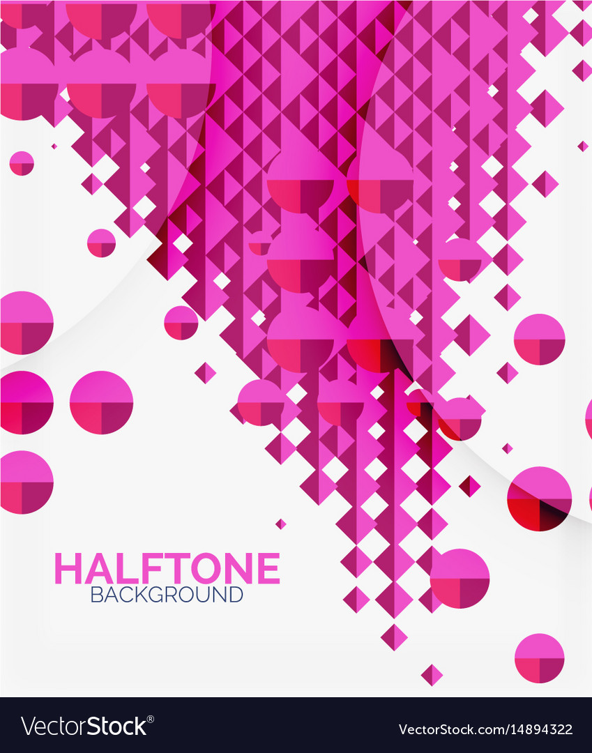 Halftone color texture background Royalty Free Vector Image