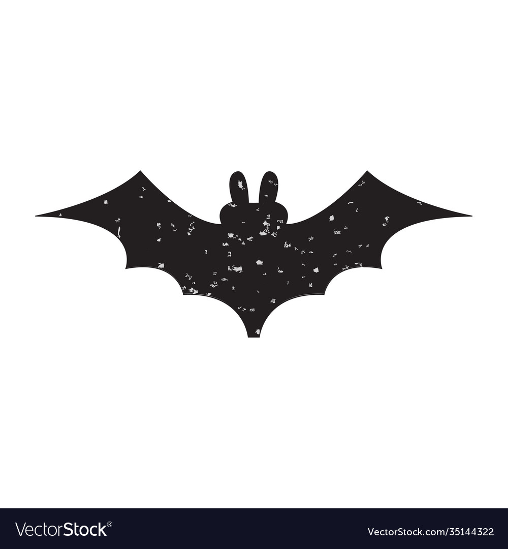 Halloween silhouettes bat