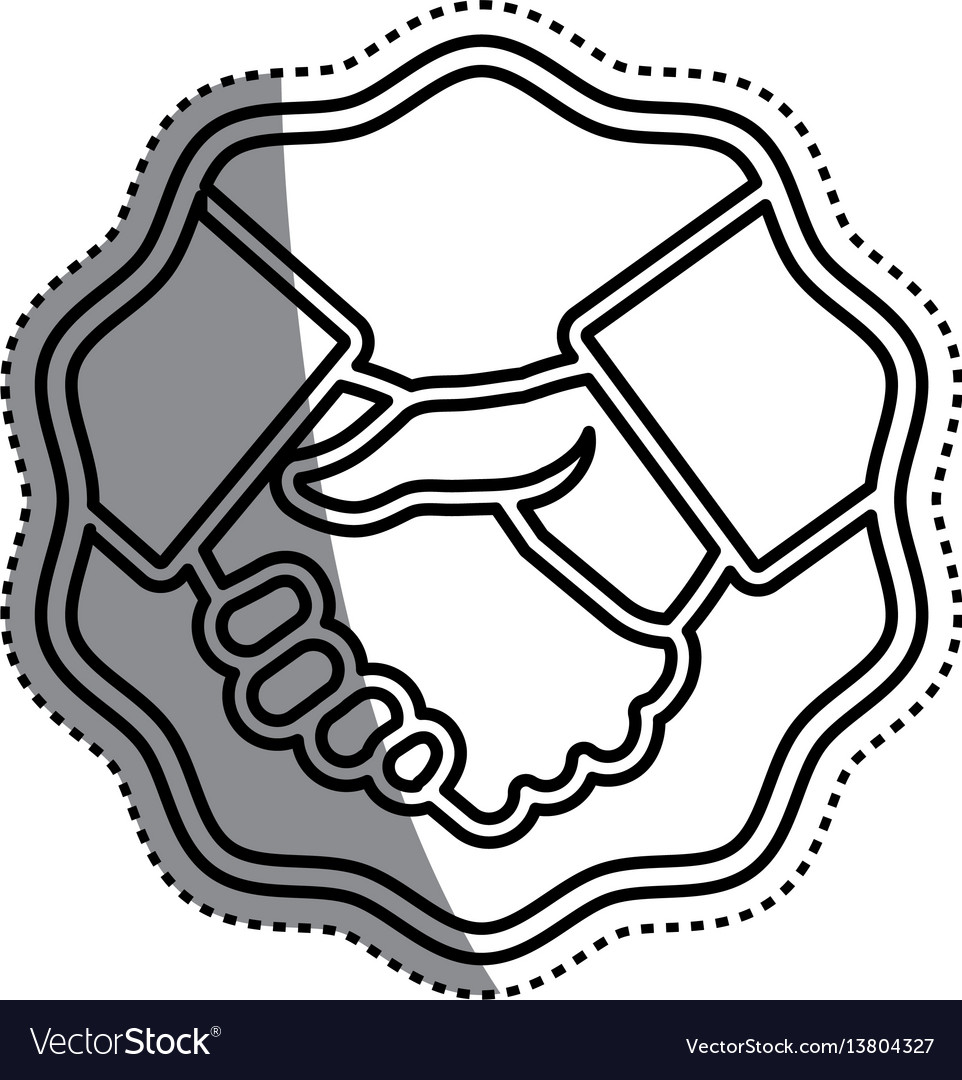 Handshake deal symbol