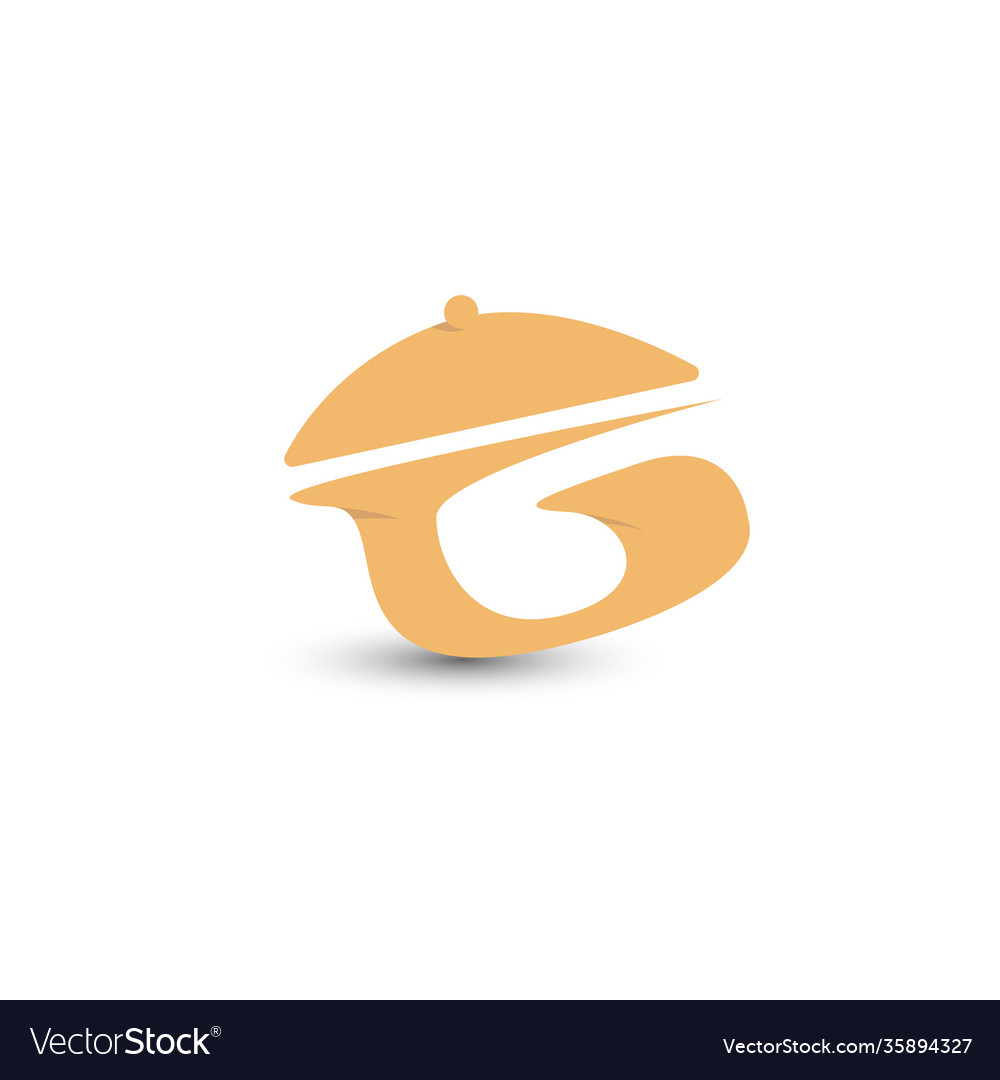 Letter g cooking logo design image