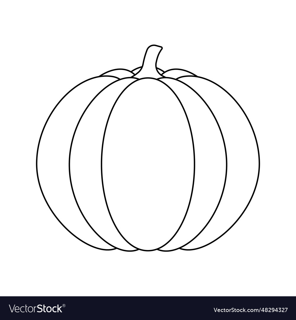 Pumpkin icon5 Royalty Free Vector Image - VectorStock