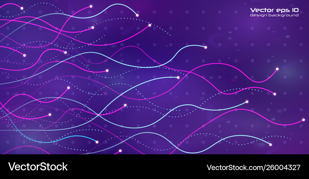 Wave lines Royalty Free Vector Image - VectorStock