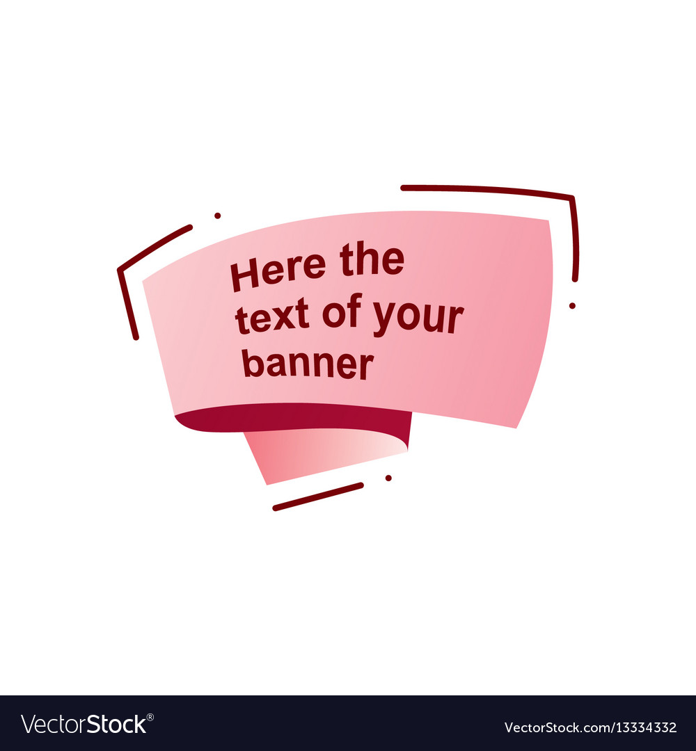 Abstract frame banner template