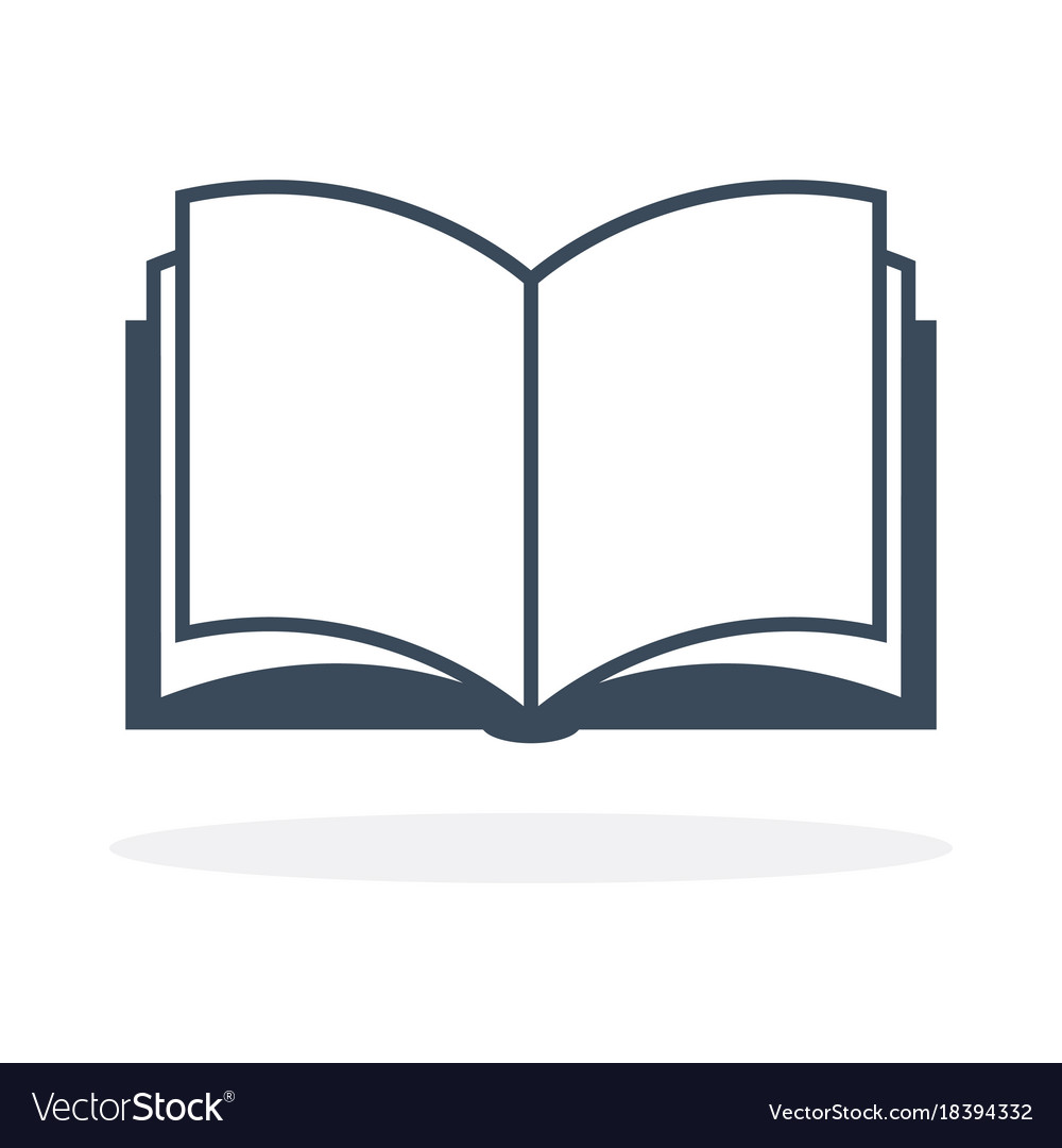 Download Open book icon Royalty Free Vector Image - VectorStock