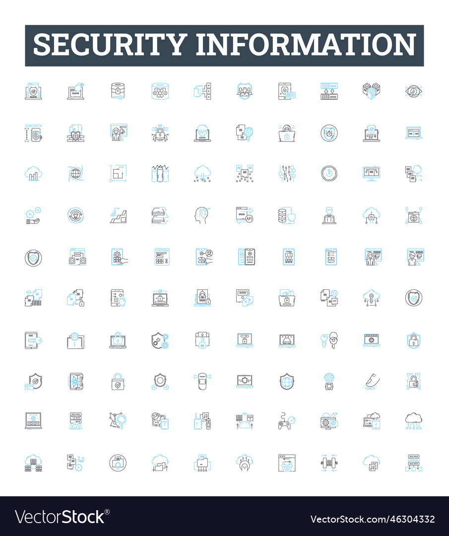 Icons für Sicherheitsinformationen