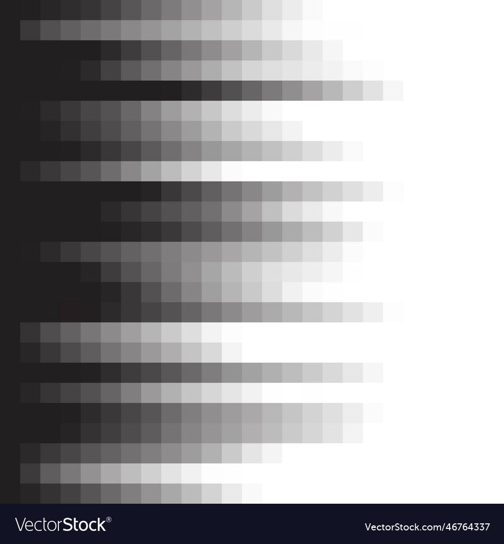 Black pixel abstract background template