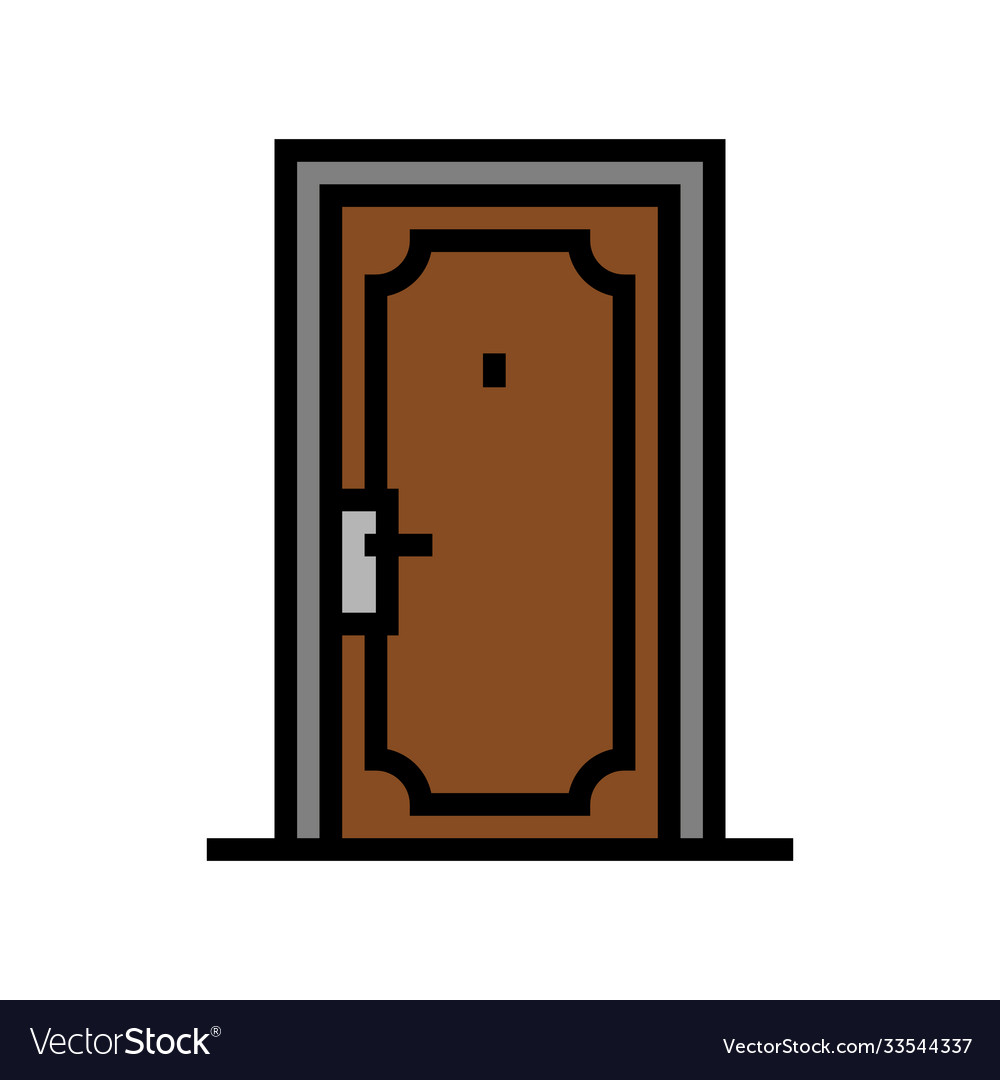 Entrance door color icon