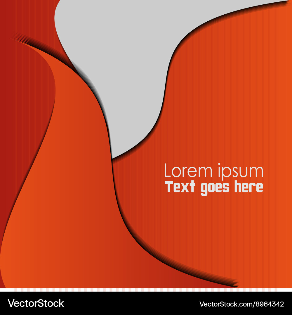 Abstract orange background Royalty Free Vector Image
