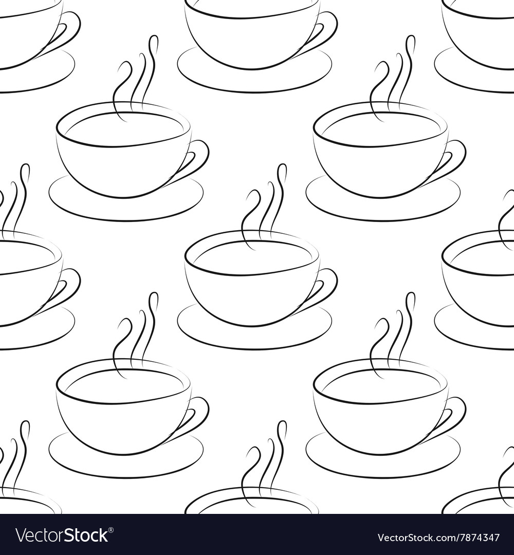 Coffee cup seamless