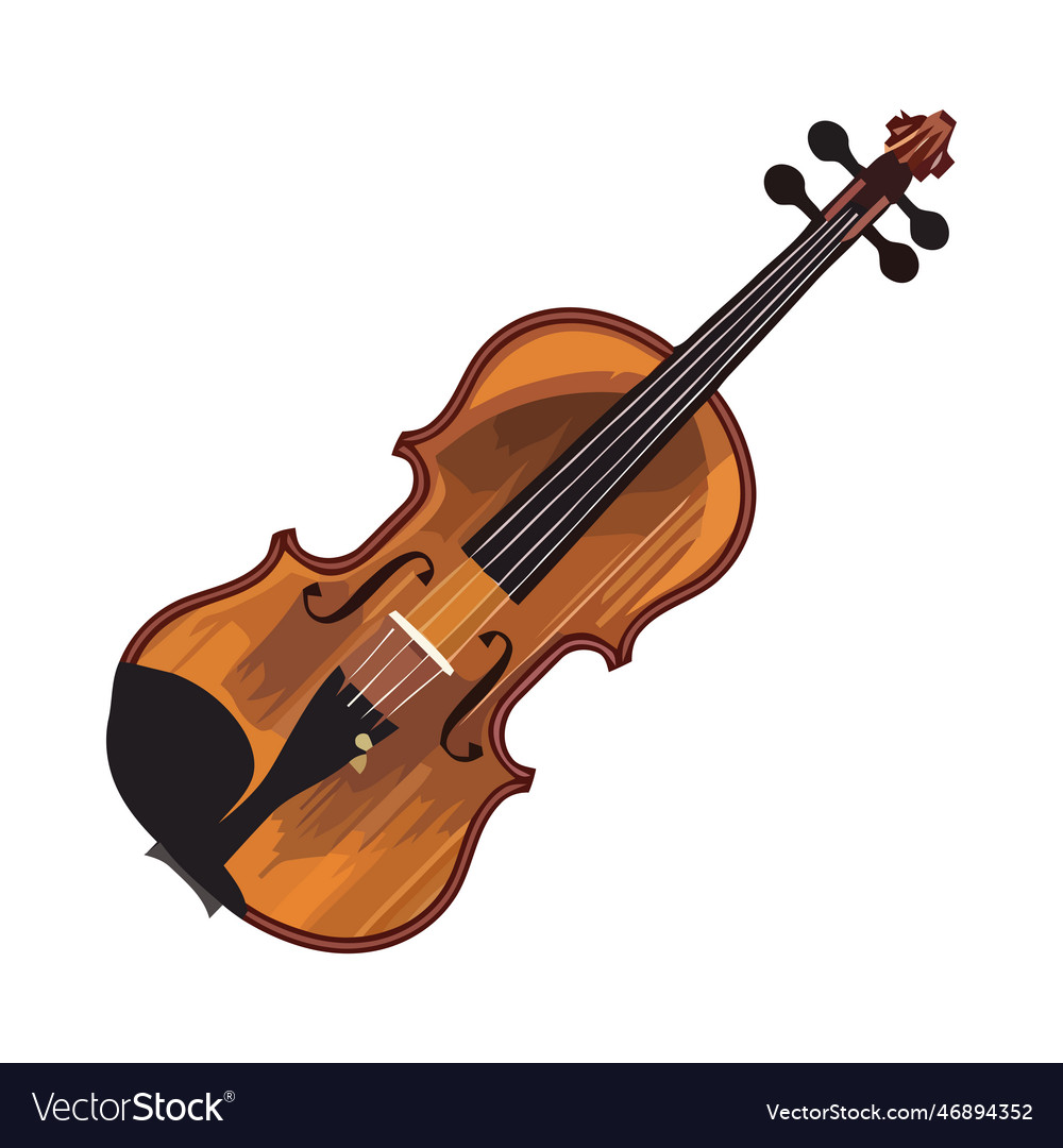 Classical string instruments in harmony Royalty Free Vector