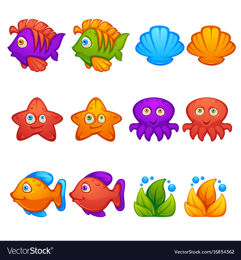 underwater world fish stars