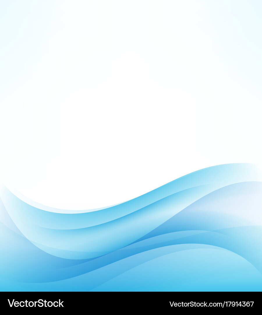 Abstract backgroundblue wave Royalty Free Vector Image