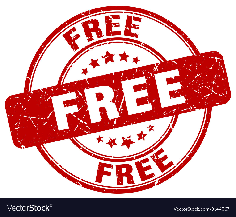 Non toxic red grunge stamp Royalty Free Vector Image