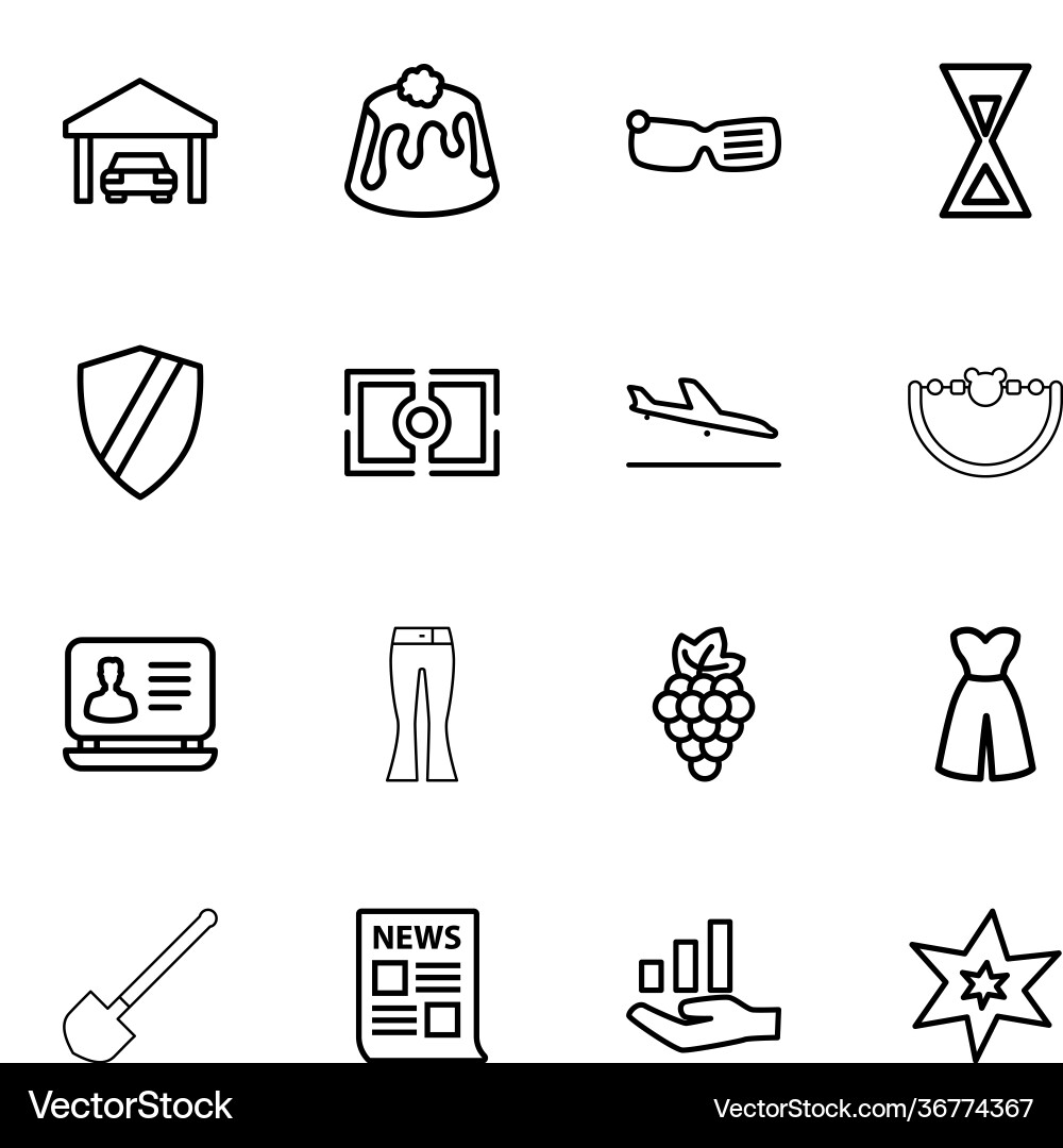 Icons Royalty Free Vector Image - VectorStock