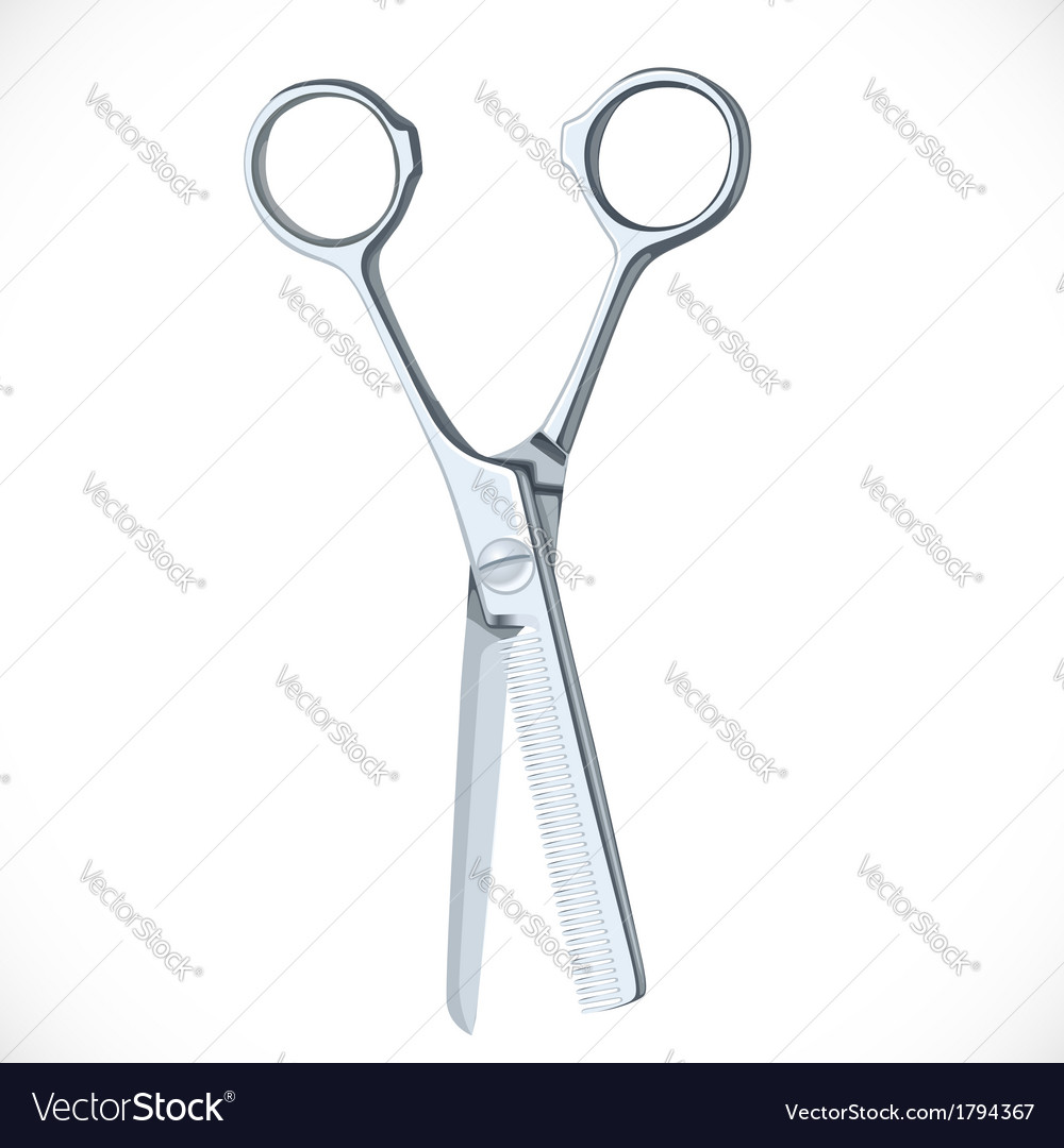 cutting out scissors