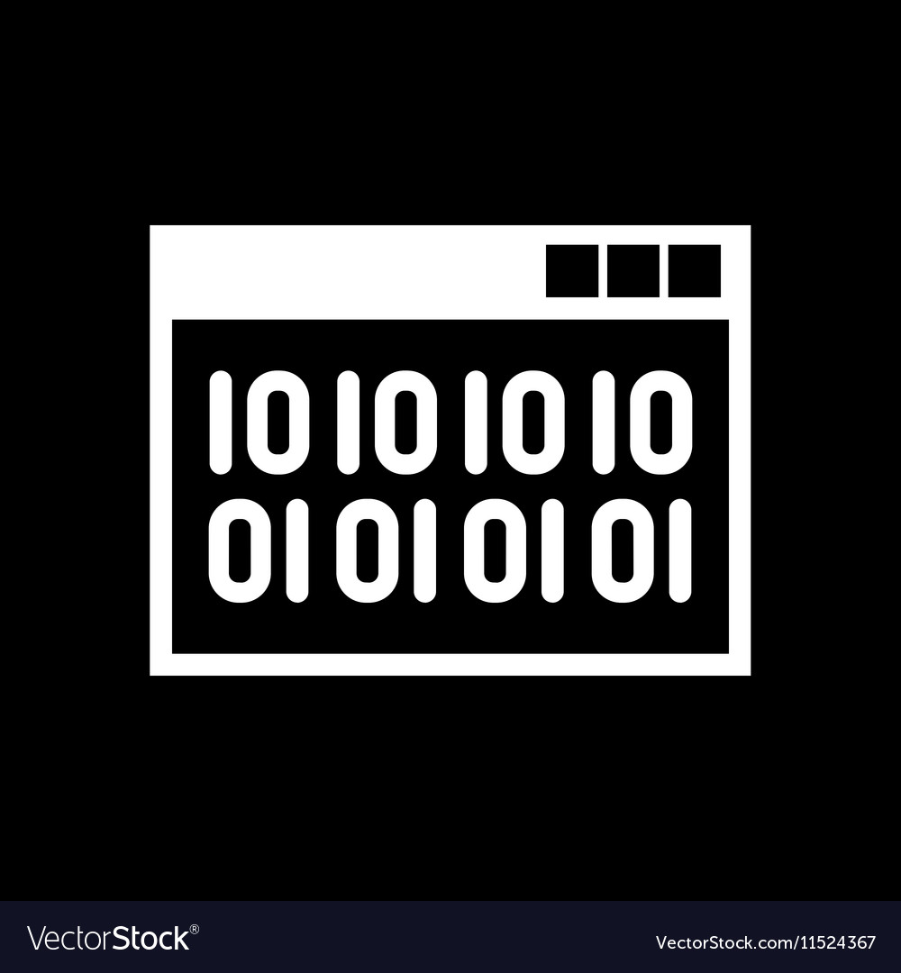 Web code icon www and browser development