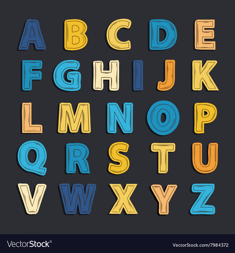 Abstract alphabet