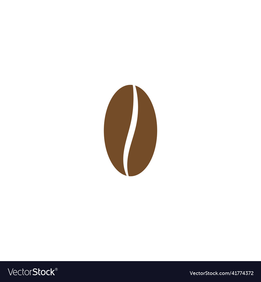 Coffee beans logo Royalty Free Vector Image - VectorStock