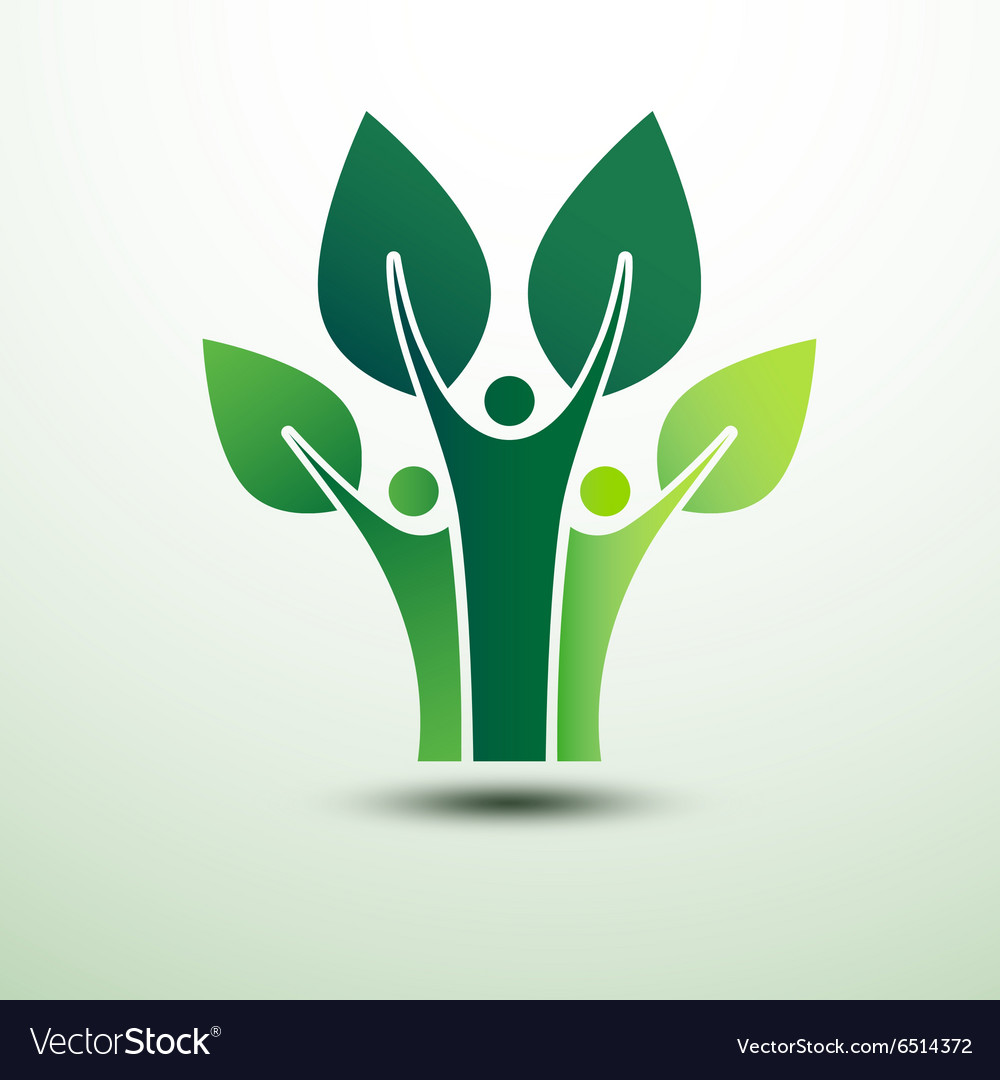 Human tree Royalty Free Vector Image - VectorStock