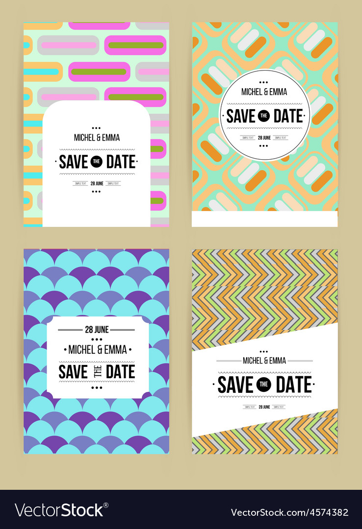 Invite template set