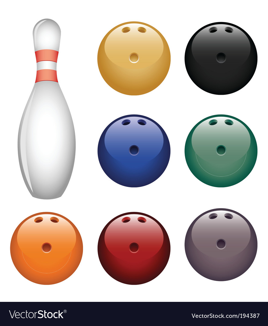 Bowling Royalty Free Vector Image - VectorStock