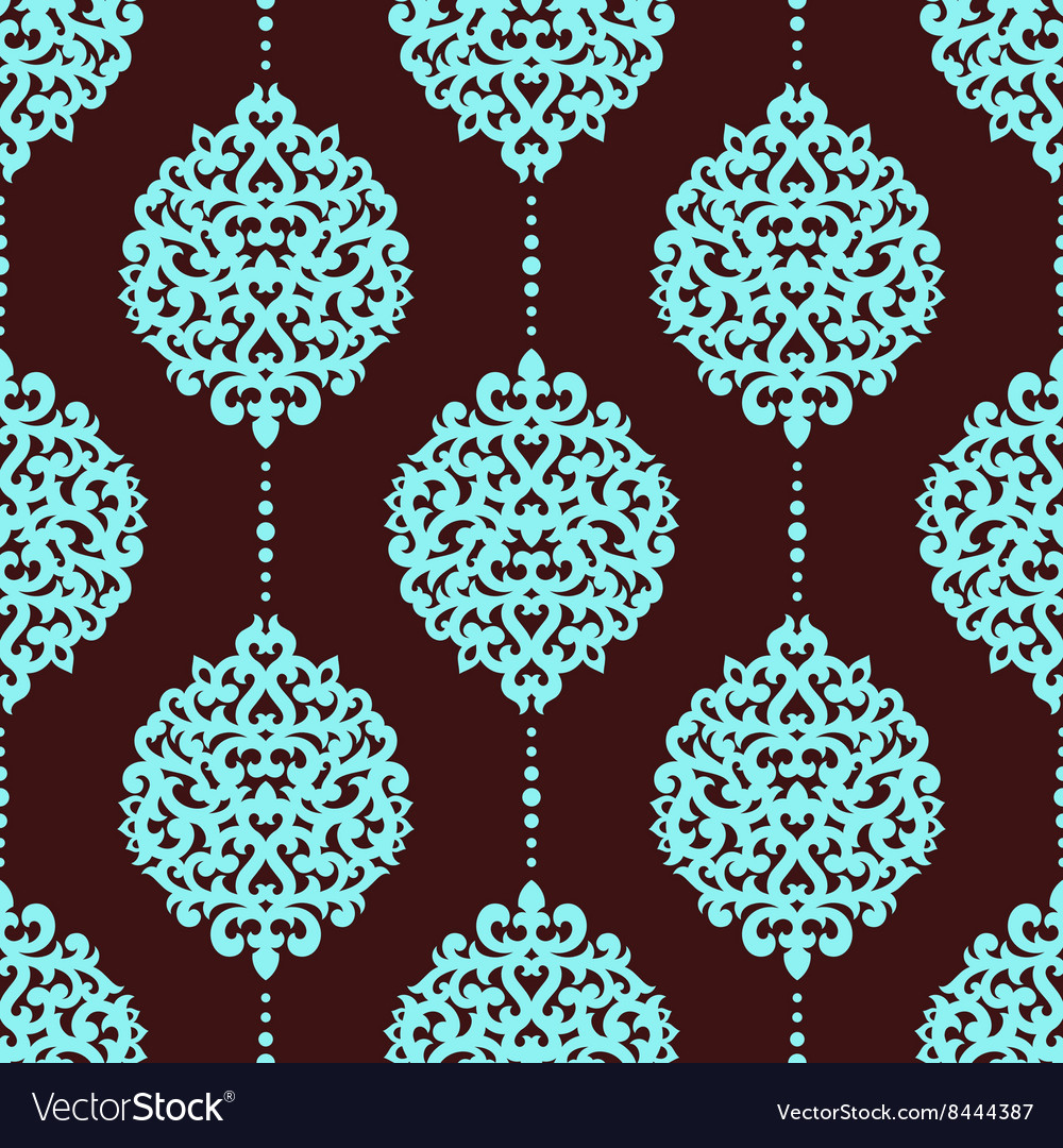 Damask seamless pattern