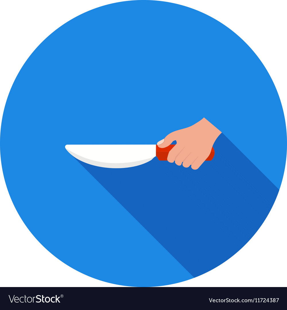 Holding knife