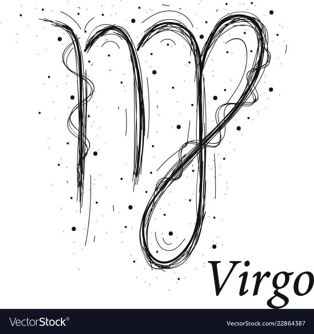 Virgo Drawing by Steven Stines  Pixels