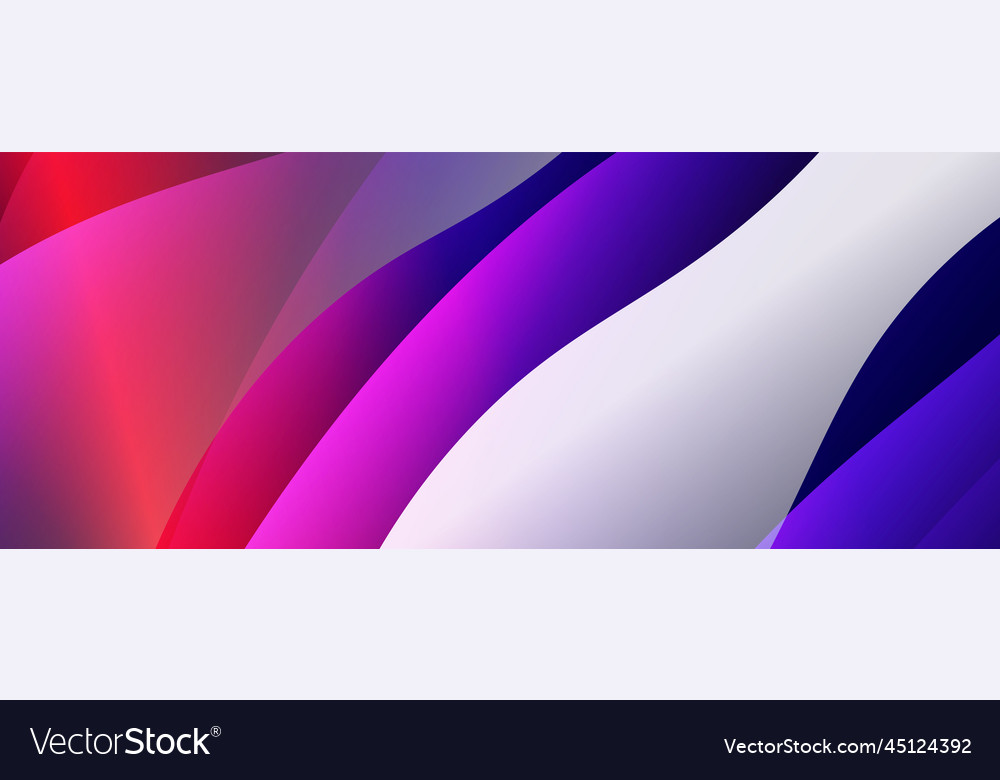 Abstract background trendy simple fluid color Vector Image
