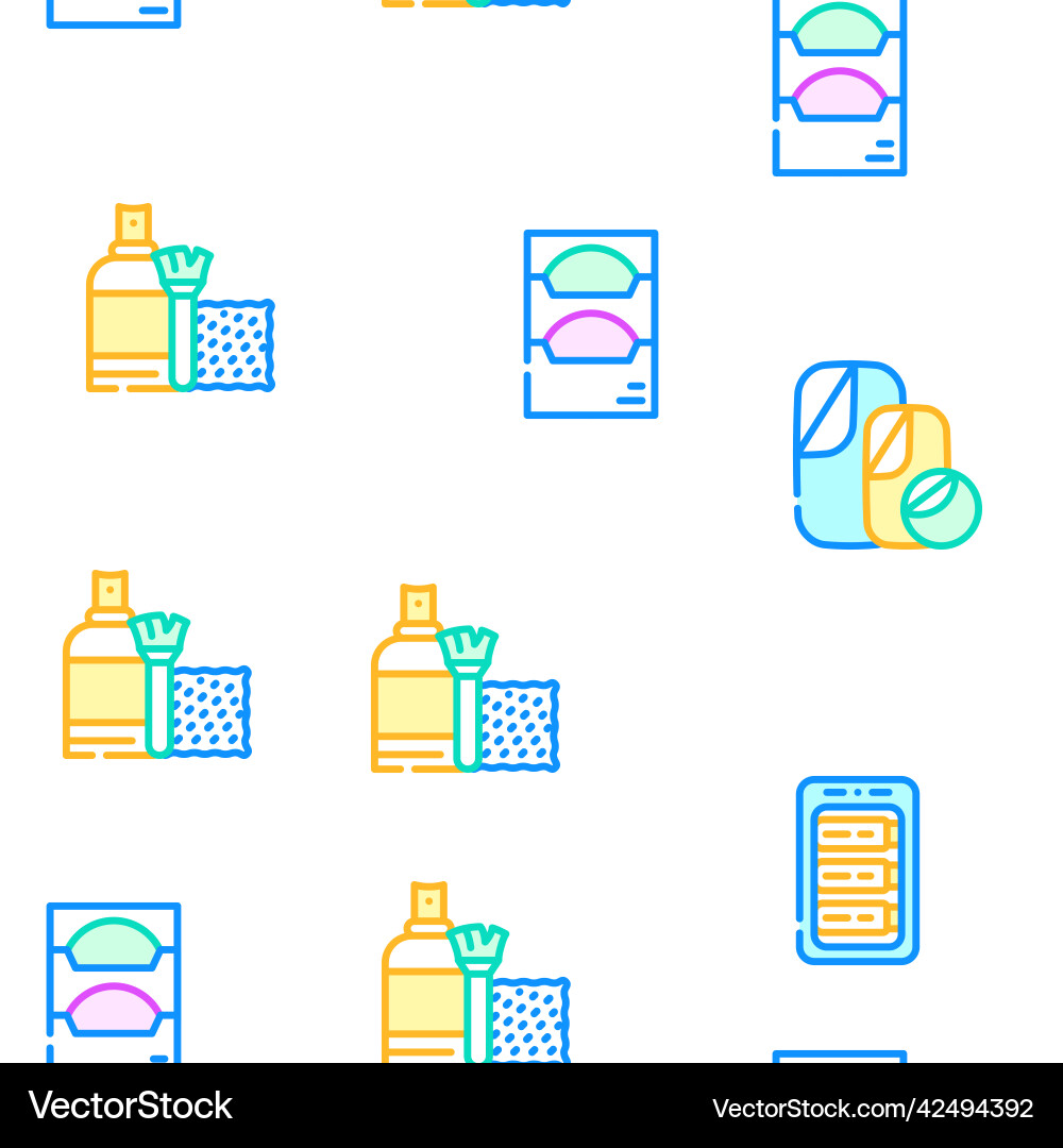 Photography tool and accessory icons set Vector Image