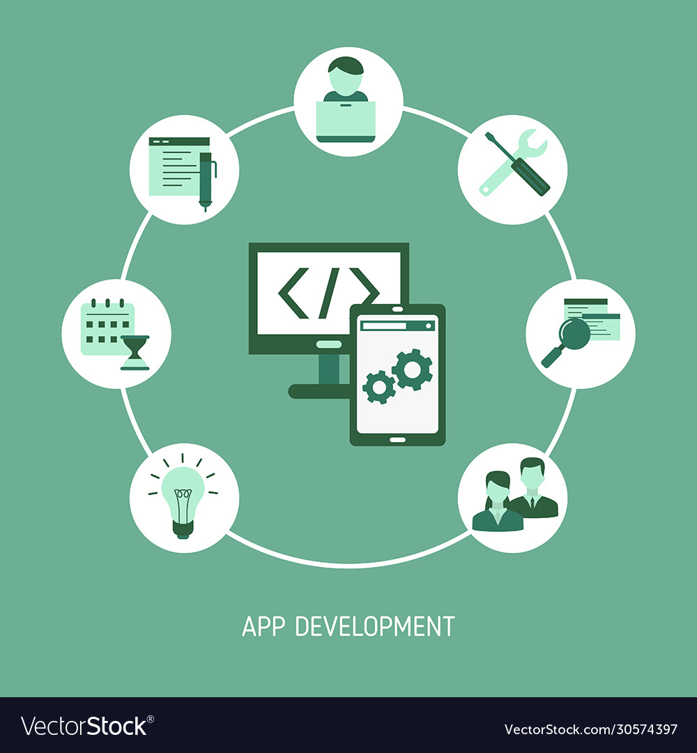 App development and design concept